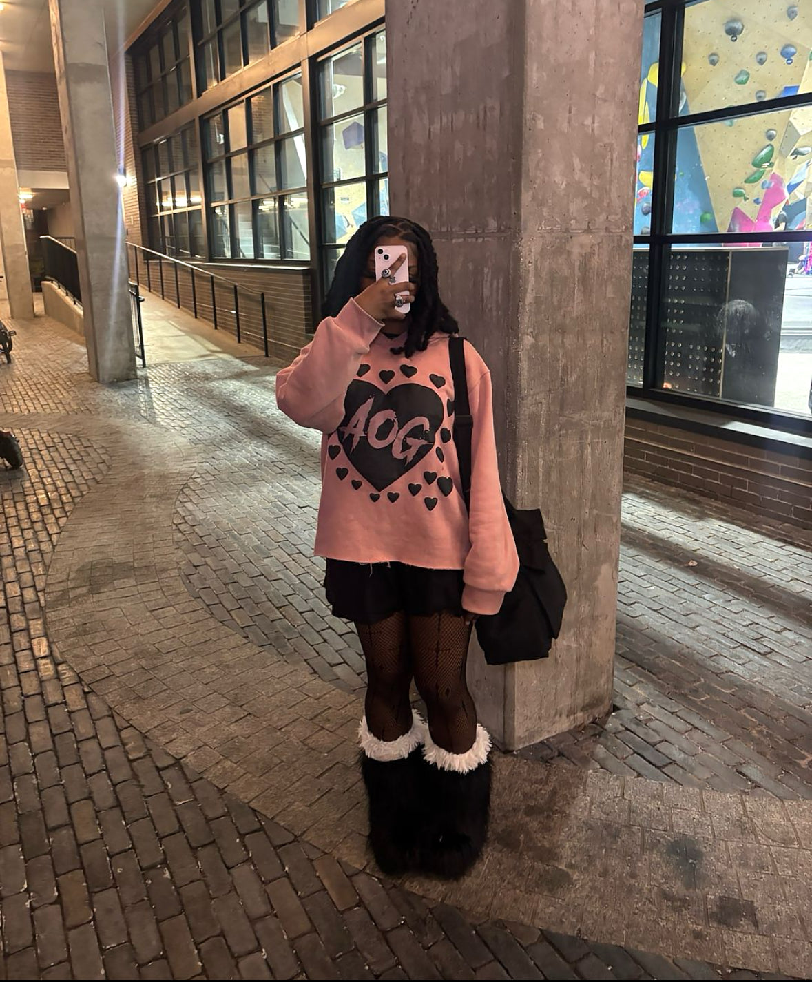 AOG -peach unlike the rest hoodie